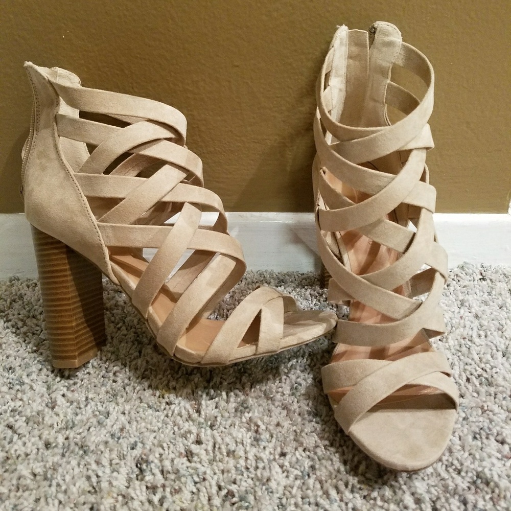 Suede sandals